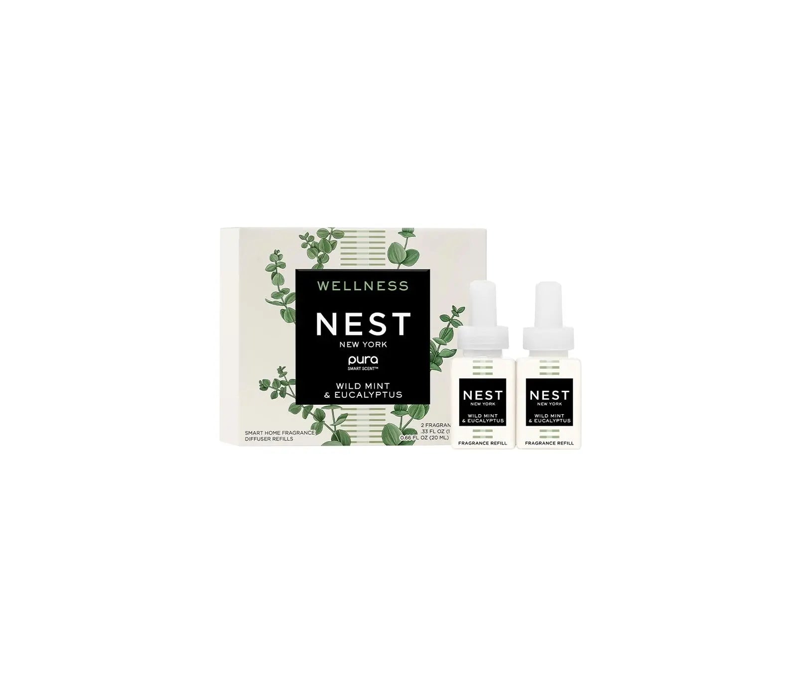 Wild Mint Eucalyptus Pura Diffuser Refills | NEST New York
