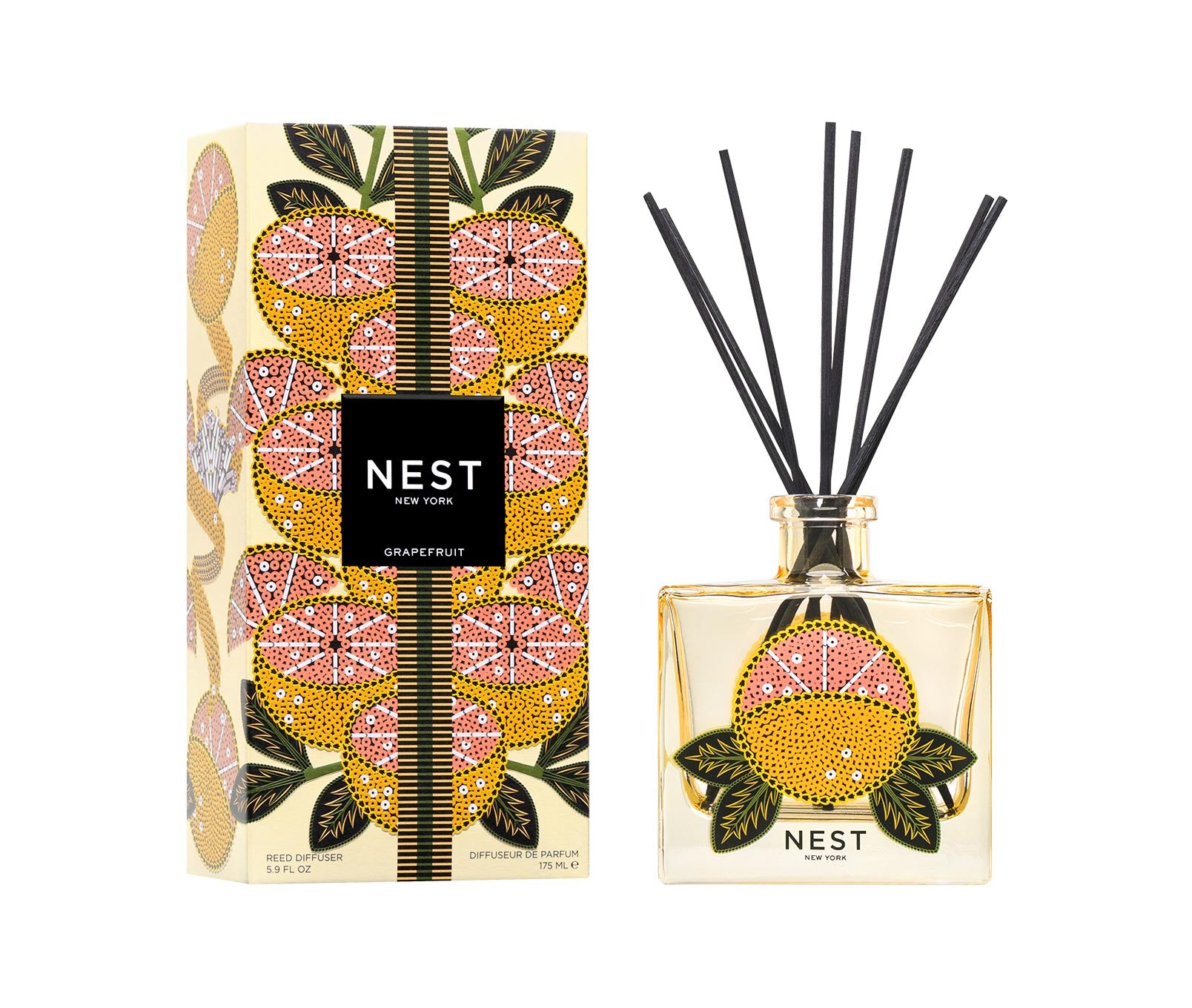 Grapefruit Decorative Reed Diffuser | NEST New York