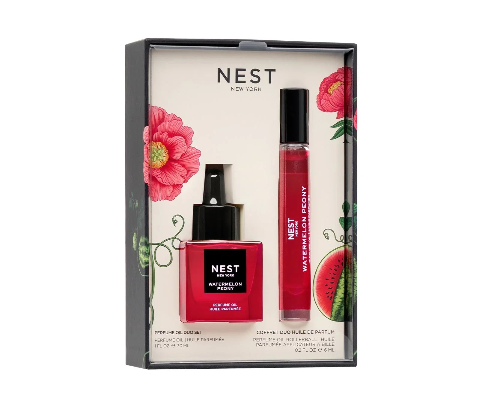 Watermelon Peony Perfume Oil Set | The Official Home of NEST NEW YORK