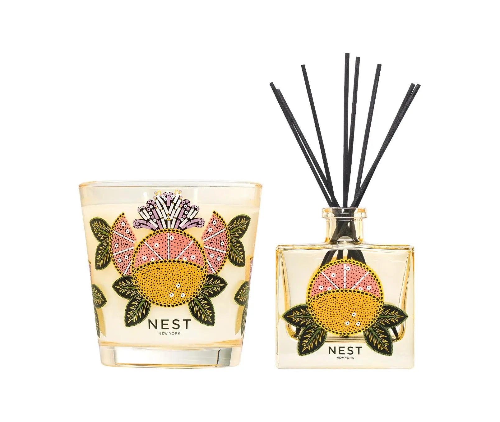 Grapefruit Decorative Set - NEST NEW YORK