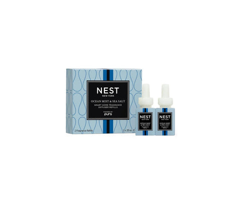 Ocean Mist Sea Salt Refill Duo for NEST x Pura Smart Home Fragrance Diffuser - Smart Vials