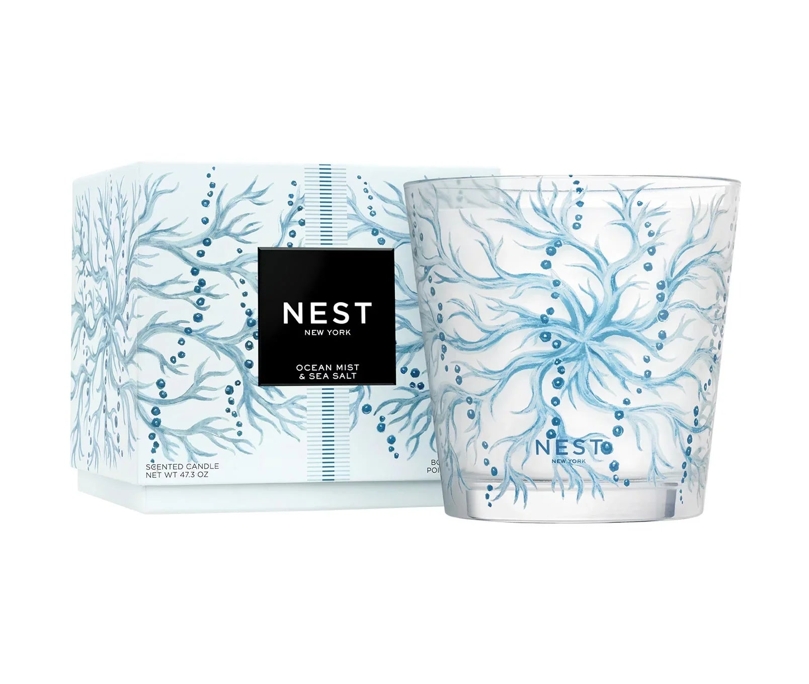 Ocean Mist & Sea Salt Decorative Luxury Candle - Thumbnail 2
