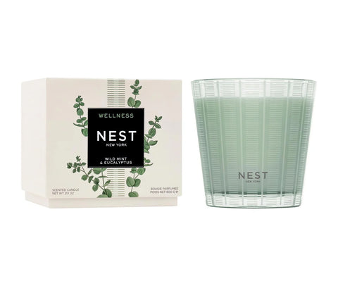Wild Mint Eucalyptus 3-Wick Candle