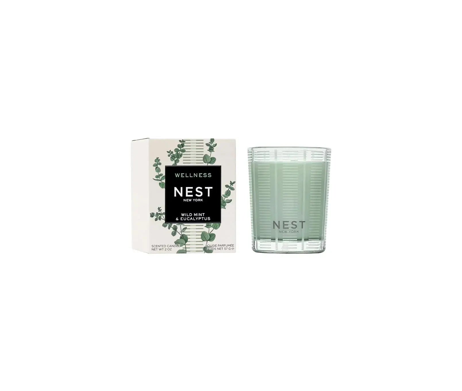 Wild Mint Eucalyptus Votive Candle | NEST New York