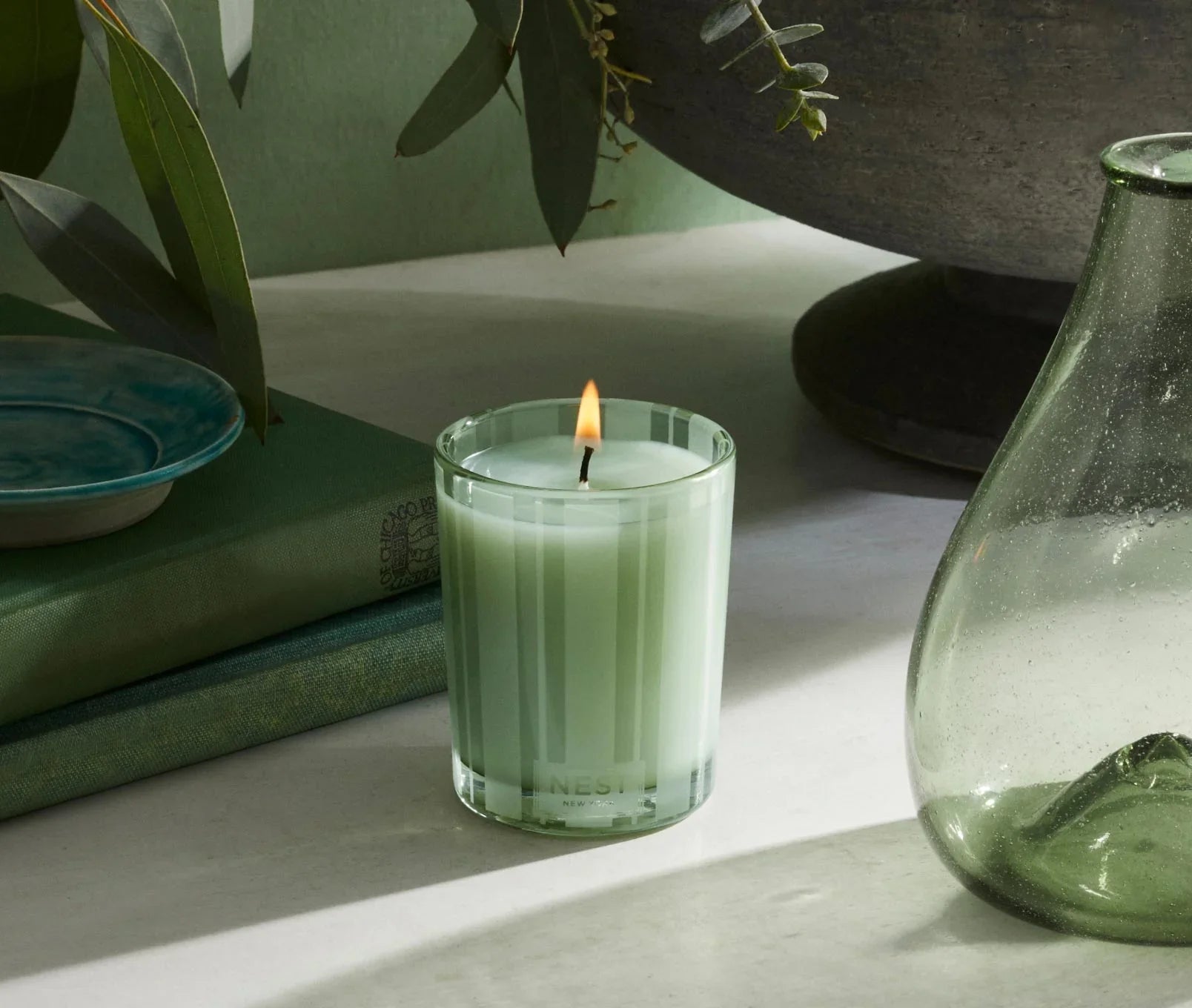 Wild Mint & Eucalyptus Votive Candle - Thumbnail 3