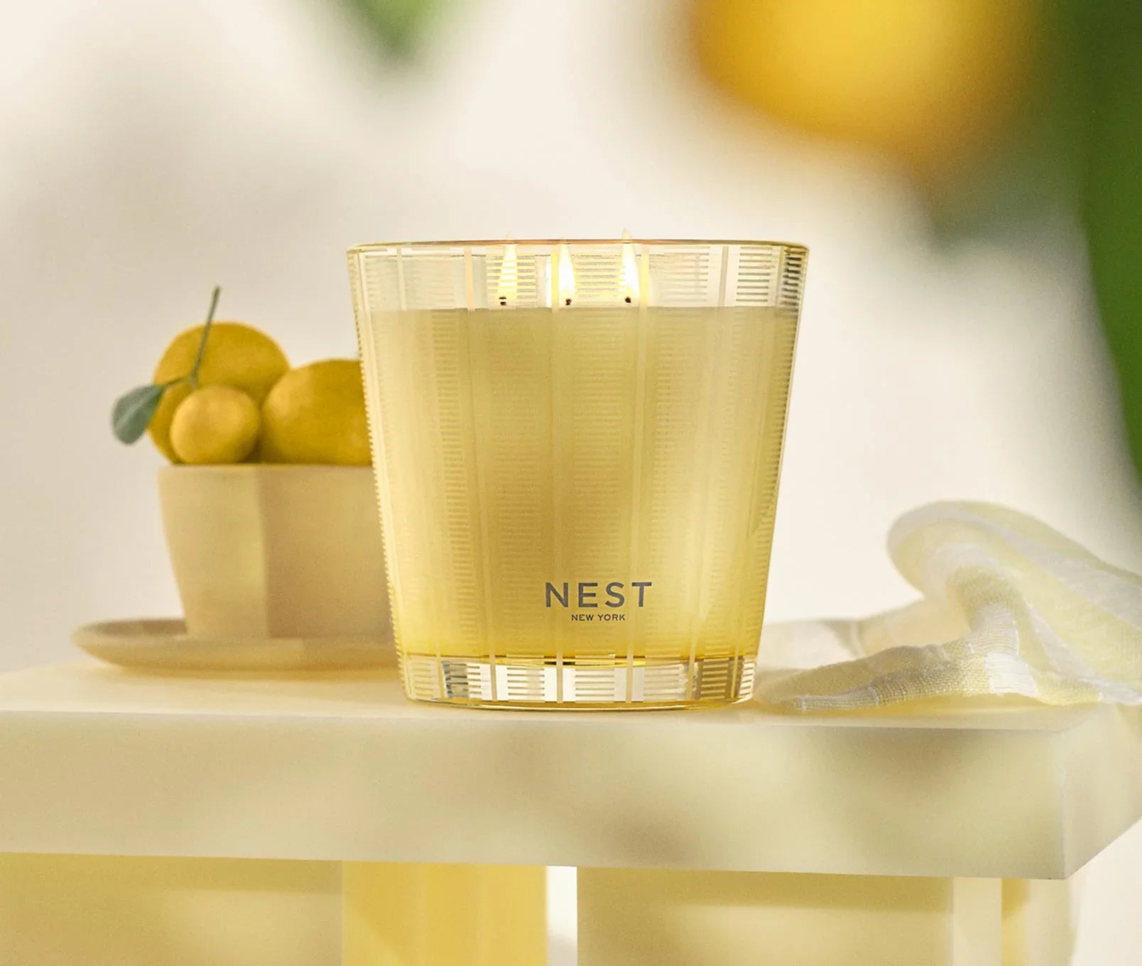Sunlit Yuzu & Neroli 3-Wick Candle